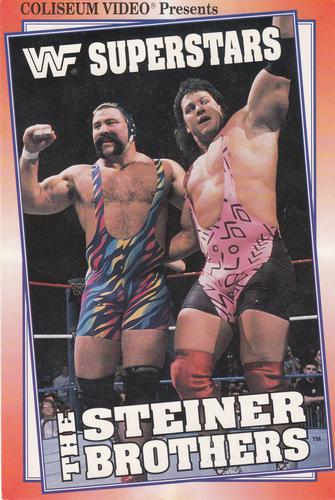 1993 Coliseum Video WWF Postcards #NNO The Steiner Brothers Front