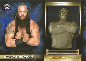 2018 Topps WWE Road To Wrestlemania - Andre the Giant Battle Royal Commemorative Trophy Relics #AC-BR Braun Strowman Front