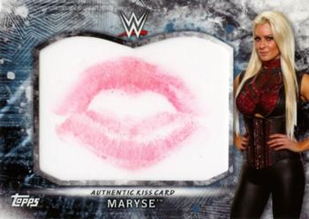2018 Topps WWE Road To Wrestlemania - Kiss Cards #K-MA Maryse Front