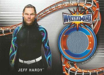 2018 Topps WWE Road To Wrestlemania - Wrestlemania 33 Mat Relics #WM-JH Jeff Hardy Front