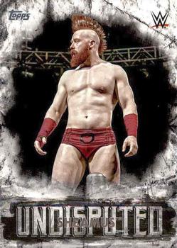 2018 Topps WWE Undisputed #40 Sheamus Front