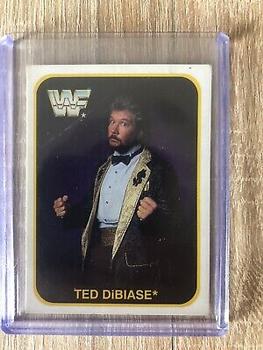 1991 Merlin WWF (Italian) #91 Ted DiBiase Front