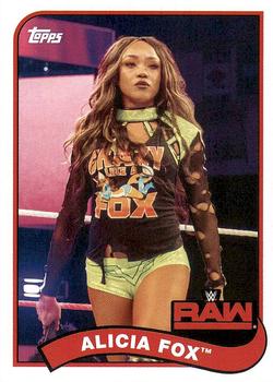 2018 Topps WWE Heritage #4 Alicia Fox Front