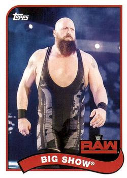 2018 Topps WWE Heritage #13 Big Show Front
