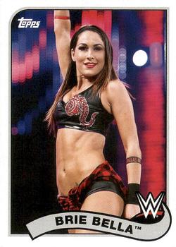 2018 Topps WWE Heritage #17 Brie Bella Front