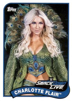 2018 Topps WWE Heritage #22 Charlotte Flair Front