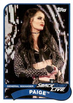 2018 Topps WWE Heritage #58 Paige Front