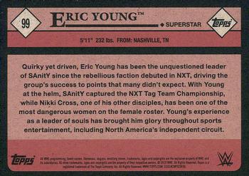2018 Topps WWE Heritage #99 Eric Young Back