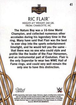 2018 Topps Legends of WWE #41 Ric Flair Back