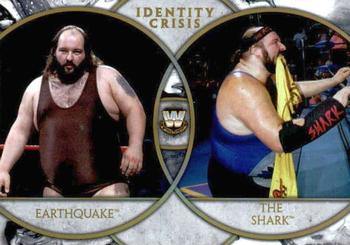 2018 Topps Legends of WWE #IC-6 Earthquake / The Shark Front
