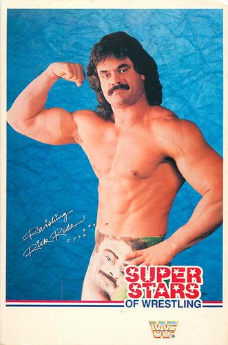 1989 Market Scene Postcards WWF #NNO Ravishing Rick Rude Front