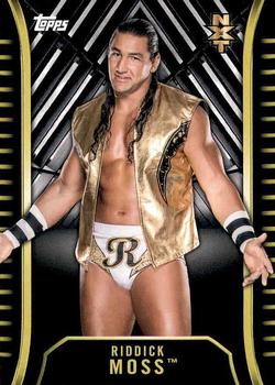 2018 Topps WWE NXT #R-27 Riddick Moss Front