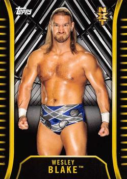 2018 Topps WWE NXT #R-36 Wesley Blake Front