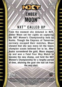 2018 Topps WWE NXT #R-40 Ember Moon Back