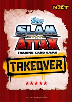 2016 Topps Slam Attax WWE: Takeover #12 Samoa Joe Back