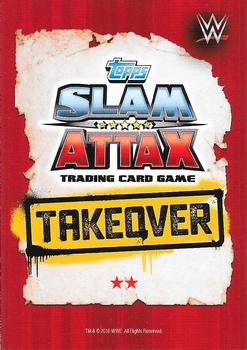 2016 Topps Slam Attax WWE: Takeover #92 Alicia Fox Back