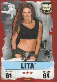 2016 Topps Slam Attax WWE: Takeover #248 Lita Front