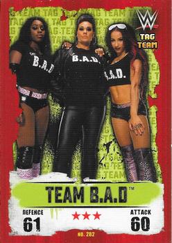 2016 Topps Slam Attax WWE: Takeover #282 Team B.A.D. Front
