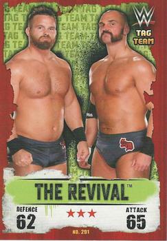 2016 Topps Slam Attax WWE: Takeover #291 The Revival Front