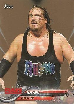 2018 Topps WWE - Bronze #77 Rhyno Front