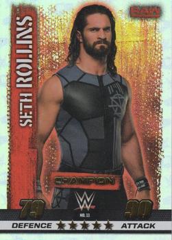 2017 Topps Slam Attax WWE 10th Edition #11 Seth Rollins Front