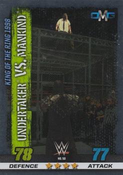 2017 Topps Slam Attax WWE 10th Edition #50 Undertaker / Mankind Front