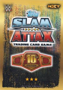 2017 Topps Slam Attax WWE 10th Edition #219 Shane Thorne Back