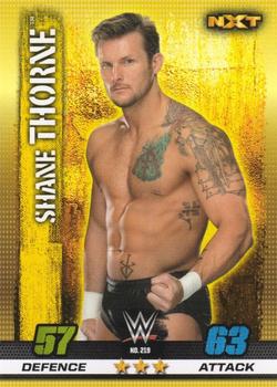 2017 Topps Slam Attax WWE 10th Edition #219 Shane Thorne Front