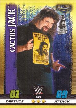 2017 Topps Slam Attax WWE 10th Edition #249 Cactus Jack Front