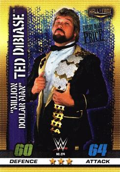 2017 Topps Slam Attax WWE 10th Edition #274 Million Dollar Man Ted Dibiase Front