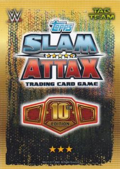 2017 Topps Slam Attax WWE 10th Edition #324 Sanity Back