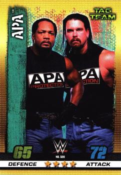 2017 Topps Slam Attax WWE 10th Edition #328 APA Front