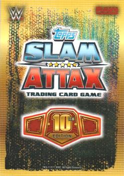 2017 Topps Slam Attax WWE 10th Edition - Collector Cards #DC3 Bray Wyatt Back