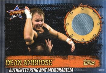 2017 Topps Slam Attax WWE 10th Edition - Ring Mat Memorabilia #RMBC Dean Ambrose Front