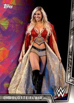 2018 Topps WWE Women's Division #9 Charlotte Flair Front