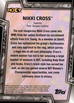 2018 Topps WWE Women's Division #41 Nikki Cross Back