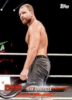 2018 Topps WWE Then Now Forever #122 Dean Ambrose Front