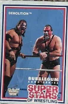 1989 Market Scene WWF Superstars of Wrestling Series 1 #7 Demolition Front