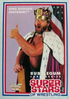 1989 Market Scene WWF Superstars of Wrestling Series 2 #13 King Duggan Front