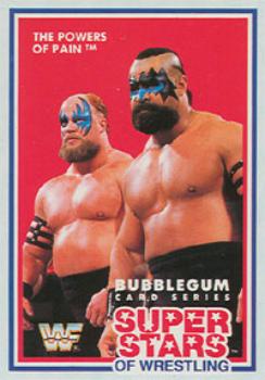1989-90 Market Scene WWF Superstars of Wrestling Series 3 #7 The Powers of Pain Front