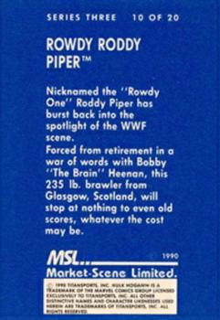 1989-90 Market Scene WWF Superstars of Wrestling Series 3 #10 