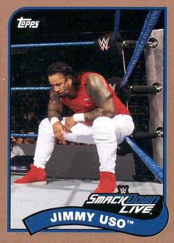 2018 Topps WWE Heritage - Bronze #34 Jimmy Uso Front