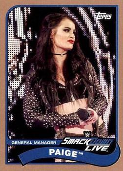 2018 Topps WWE Heritage - Bronze #58 Paige Front