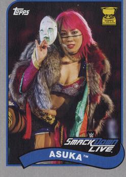 2018 Topps WWE Heritage - Silver #7 Asuka Front