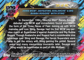 2018 Topps WWE Heritage - Randy Savage Tribute Part 3 #26 