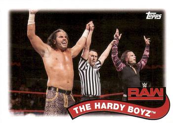 2018 Topps WWE Heritage - Tag Teams and Stables #TT-3 The Hardy Boyz Front