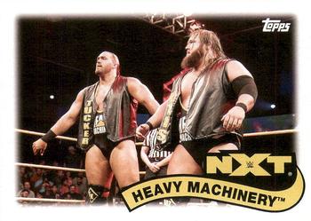 2018 Topps WWE Heritage - Tag Teams and Stables #TT-16 Heavy Machinery Front
