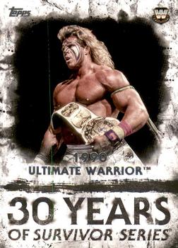 2018 Topps WWE Undisputed - 30 Years of Survivor Series #SS-4 Ultimate Warrior Front