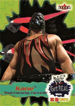 2001 Fleer WWF Get Real with KB Toys #3 Kane Front