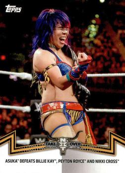 2018 Topps WWE Women's Division - Memorable Matches and Moments #NXT-2 Asuka Front